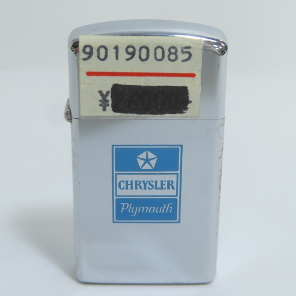 実際に弊社で買取させて頂いたZIPPO/ジッポー ヴィンテージ/ビンテージ CHRYSLER クライスラー スリム 74年製 