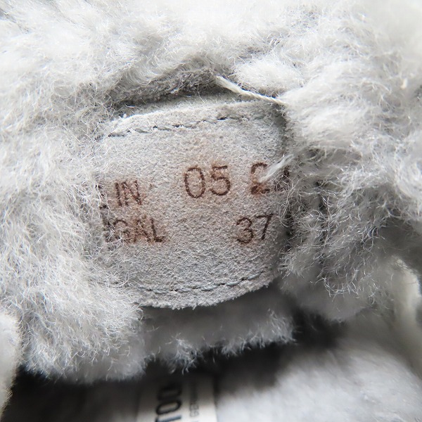 実際に弊社で買取させて頂いたBirkenstock/ビルケンシュトック ロンドン シアリング/ボアシューズ/グレー/37の画像 6枚目