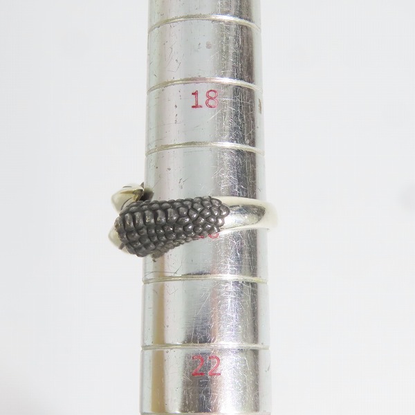 実際に弊社で買取させて頂いたBloody Mary/ブラッディマリー DORAGON CLAW/ドラゴンクロー リング 19.5-20.5号の画像 7枚目