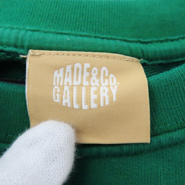 実際に弊社で買取させて頂いたMADE&CO. GALLERY/メイドアンドコーギャラリー ROLEX ロレックス スウェット/Lの画像 2枚目