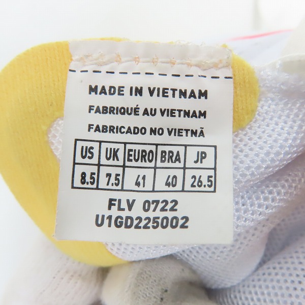 実際に弊社で買取させて頂いたMIZUNO/ミズノ WAVE DUEL PRO QTR/ウエーブ デュエル プロ クォーター ランニングシューズ U1GD225002/26.5の画像 5枚目