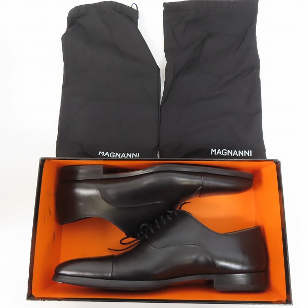 実際に弊社で買取させて頂いたMAGNANNI/マグナーニ ストレートチップ ドレスシューズ/44の画像 7枚目