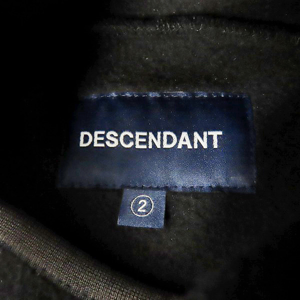実際に弊社で買取させて頂いたDESCENDANT/ディセンダント 22AW フリース プルオーバー パーカー/2の画像 2枚目