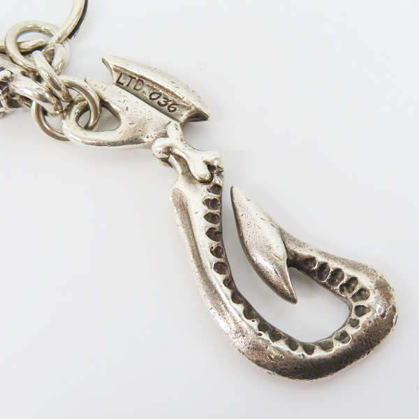 実際に弊社で買取させて頂いた【ギャラ付き】DOUBLE CROSS BY TRAVIS WALKER/ダブルクロスバイトラヴィスワーカー ドラゴンフック キーチェーンの画像 2枚目