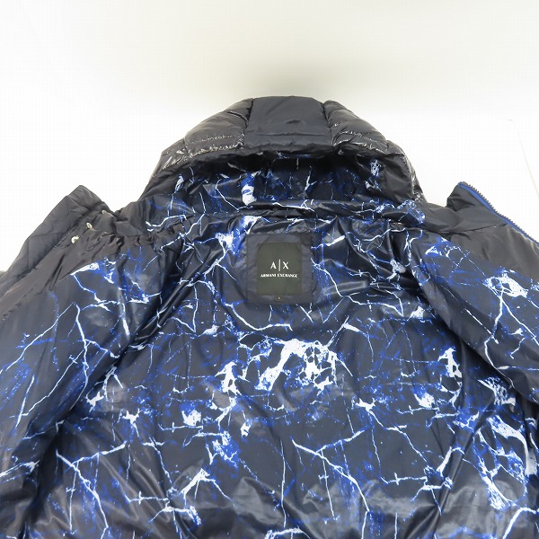 実際に弊社で買取させて頂いたARMANI EXCHANGE/アルマーニエクスチェンジ 中綿ジャケット 6GZB13 ZNPJZ /Lの画像 9枚目