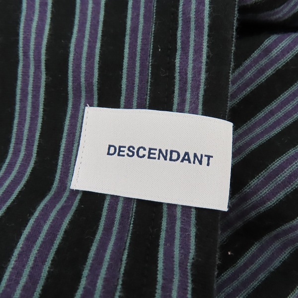 実際に弊社で買取させて頂いたDESCENDANT/ディセンダント クジラロゴ ボーダー ロンT/2の画像 5枚目