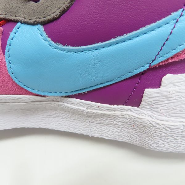 実際に弊社で買取させて頂いた(1)NIKE×KAWS×SACAI/ナイキ×カウズ×サカイ BLAZER LOW/ブレーザー ロー DM7901-500/27.5の画像 6枚目