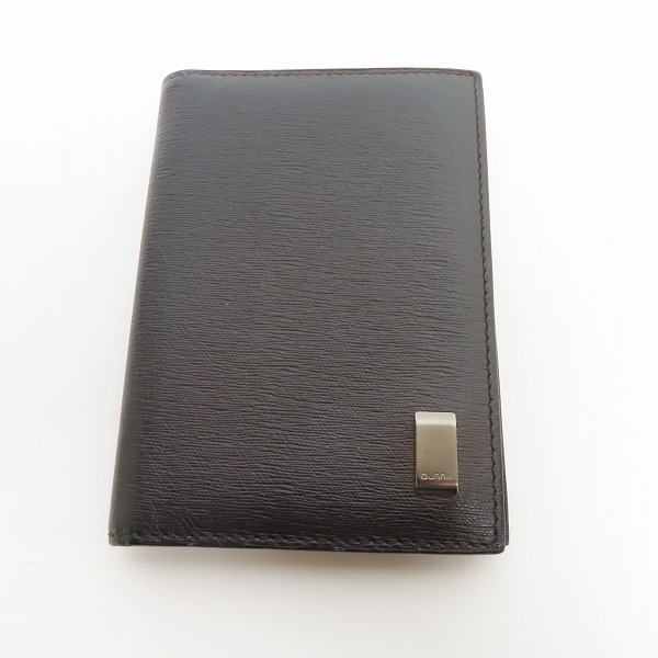 実際に弊社で買取させて頂いたDunhill/ダンヒル ロゴプレート レザー 二つ折りカードケース/名刺入れ