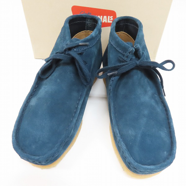 実際に弊社で買取させて頂いたuniform experiment×CLARKS/ユニフォームエクスペリメント×クラークス WALLABEE BOOT/ワラビーブーツ UE-120117/7.5