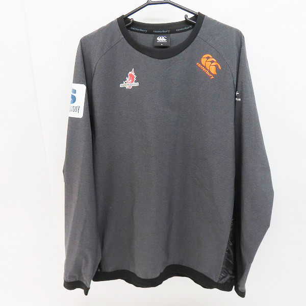 実際に弊社で買取させて頂いたCANTERBURY/カンタベリー SUNWOLVES/サンウルブズカンタベリー  ラグビー 長袖シャツ R78042SR/3L