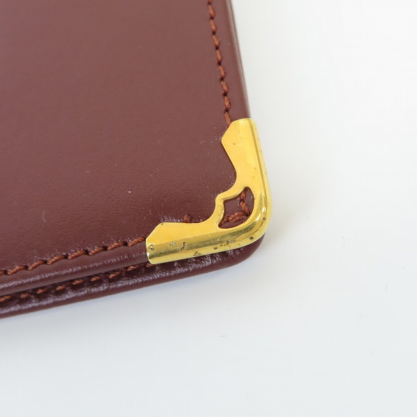 実際に弊社で買取させて頂いたCartier/カルティエ a gift from Cartier カードケース/パスケースの画像 7枚目
