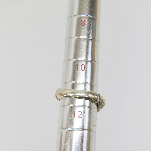 実際に弊社で買取させて頂いたBloody Mary/ブラッディマリー ダブルタローンリング 11.5号の画像 8枚目