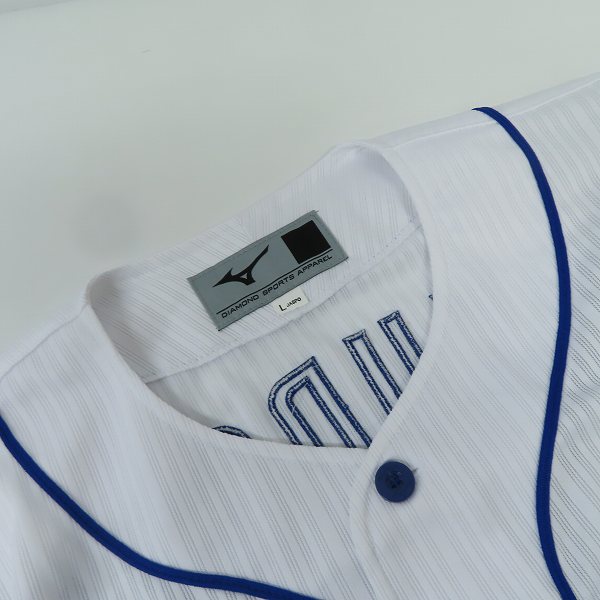 実際に弊社で買取させて頂いたMizuno/ミズノ 中日ドラゴンズ #9 福留孝介 2019年 ホーム ユニフォーム /Lの画像 5枚目