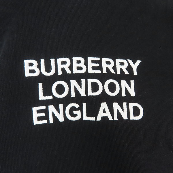 実際に弊社で買取させて頂いた 【JPタグ】BURBERRY/バーバリー スウェット エンブロイダリー ロゴ ビッグシルエット プルオーバーパーカー 8019990/Sの画像 7枚目