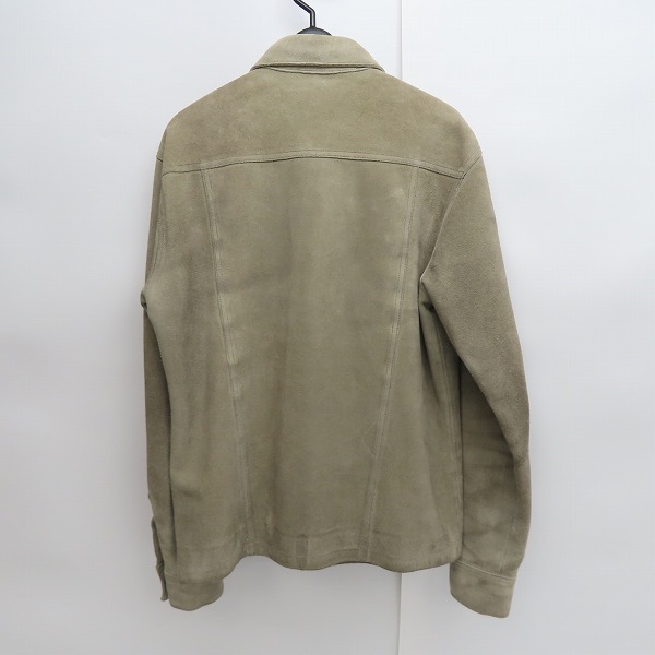 実際に弊社で買取させて頂いたUNITED ARROWS BLUE LABEL/ユナイテッドアローズ  ブルーレーベル カウレザースエード ブルゾン 13542U/Lの画像 1枚目