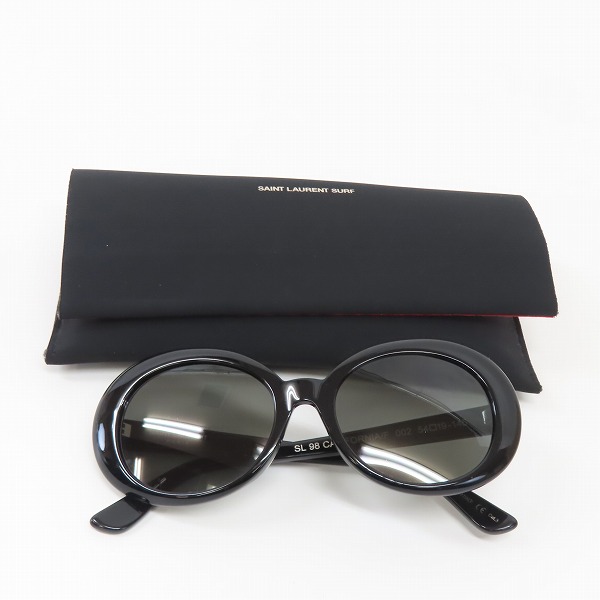 実際に弊社で買取させて頂いたSAINT LAURENT/サンローラン CALIFORNIA/F サングラス/アイウェア SL98 002の画像 8枚目
