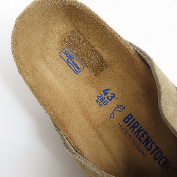 実際に弊社で買取させて頂いたBIRKENSTOCK/ビルケンシュトック ZURICH BS/チューリッヒ スエード サンダル 1009534/28の画像 4枚目