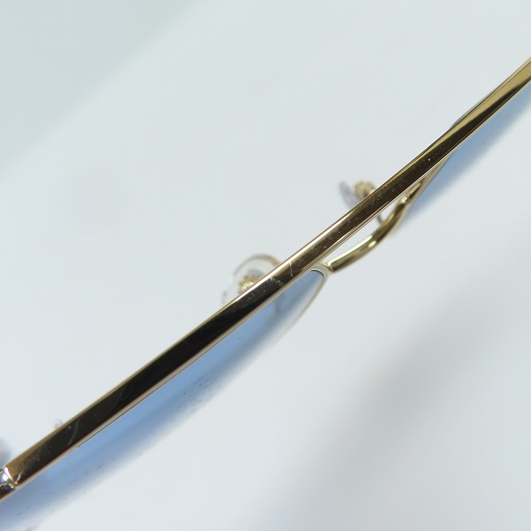 実際に弊社で買取させて頂いたMarc Jacobs/マークジェイコブス ダブルブリッジ /ティアドロップ サングラス MARC 271/Sの画像 8枚目