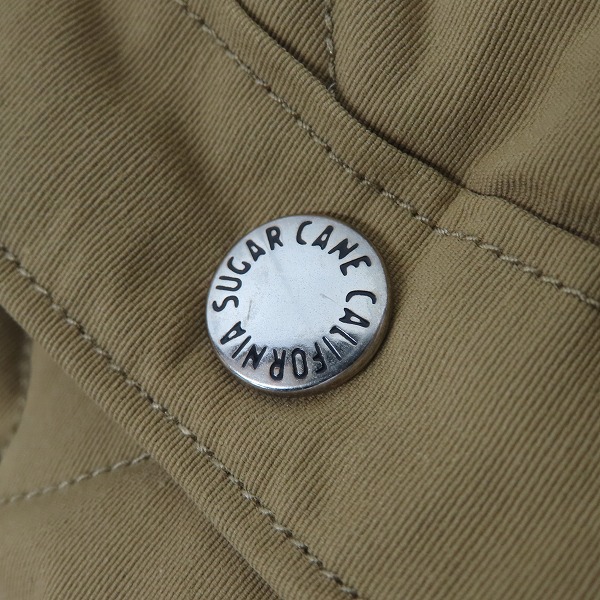実際に弊社で買取させて頂いたSUGAR CANE/シュガーケーン レザーヨーク ウエスタン ダウンジャケット SC13926/Lの画像 5枚目