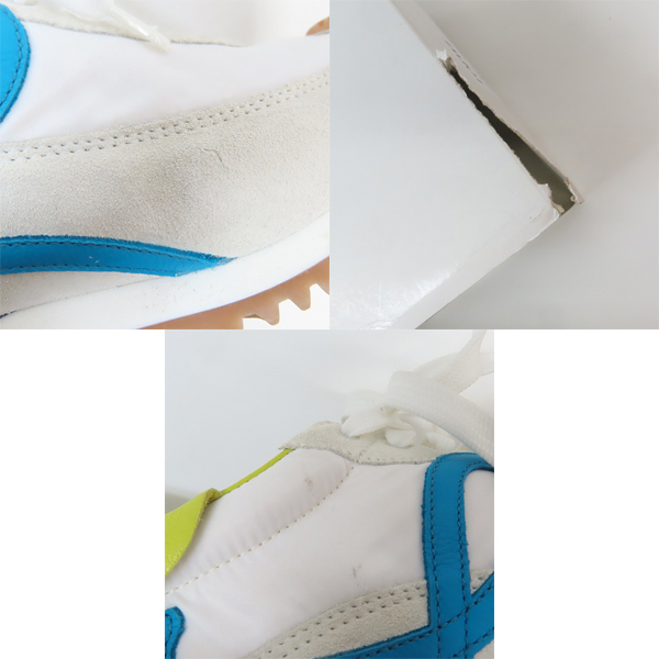 実際に弊社で買取させて頂いたLOEWE/ロエベ FLOW RUNNER/フローランナー ナイロン スエードレザー ローカットスニーカー 43の画像 6枚目