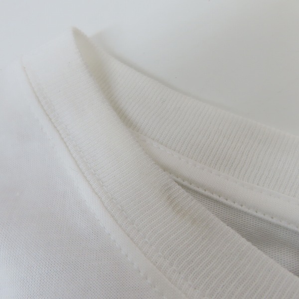 実際に弊社で買取させて頂いたDRIES VAN NOTEN/ドリスヴァンノッテン 半袖Tシャツ ホワイト/XLの画像 4枚目