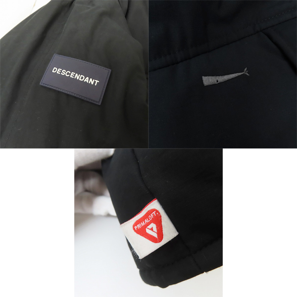 実際に弊社で買取させて頂いたDESCENDANT/ディセンダント 19AW ARCTIC PRIMALOFT JACKET プリマロフトジャケット/2の画像 7枚目