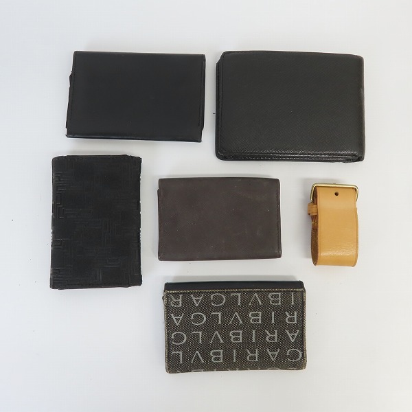 実際に弊社で買取させて頂いた【おまとめ品】LOUIS VUITTON/ルイヴィトン BVLGARI/ブルガリ 等  ウォレット/カードケース キーケース 他 の画像 1枚目