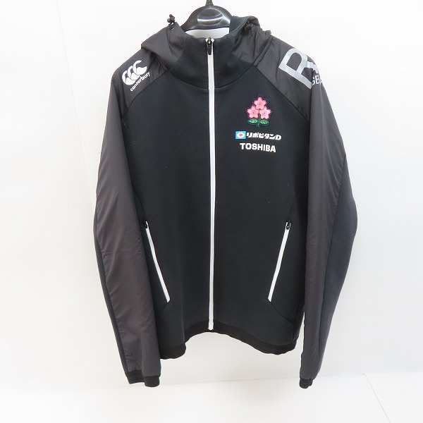 実際に弊社で買取させて頂いたCANTERBURY/カンタベリー ラグビー日本代表 D.A.F TECH AIR HOODY/ダフテックエアー フーディー/パーカー R49031JP/3L