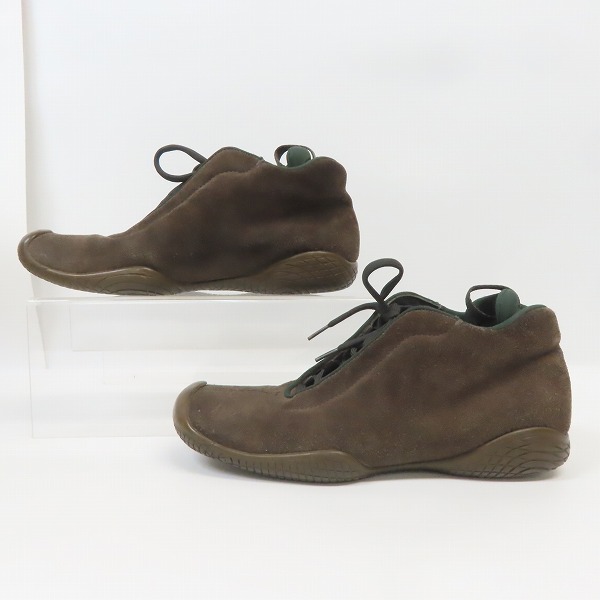 実際に弊社で買取させて頂いた【観賞用】PRADA/プラダ スエード スニーカー 0350/8の画像 3枚目