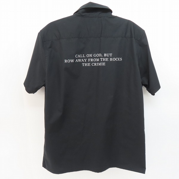 実際に弊社で買取させて頂いたCRIMIE/クライミー GLGB/GOOD LUCK&GOD BLESS TC STRETCH WORK SHIRT 半袖 ワークシャツ CR01-01K3-SH05/XL