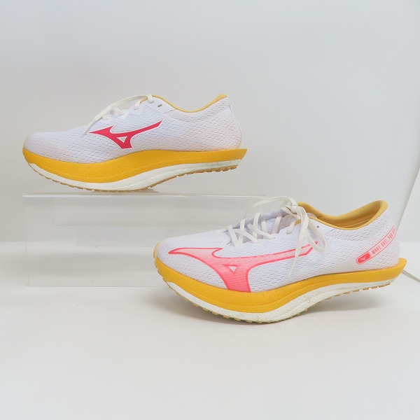 実際に弊社で買取させて頂いたMIZUNO/ミズノ WAVE DUEL PRO QTR/ウエーブ デュエル プロ クォーター ランニングシューズ U1GD225002/26.5の画像 3枚目