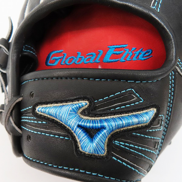 実際に弊社で買取させて頂いたmizuno/ミズノ Global Elite H Selection∞/グローバルエリート Hセレクション インフィニティ 軟式 内野手用 グローブの画像 6枚目