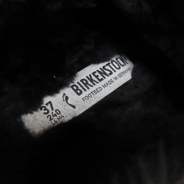 実際に弊社で買取させて頂いたBirkenstock/ビルケンシュトック ロンドン シアリング/ボアシューズ/ブラック/37の画像 5枚目