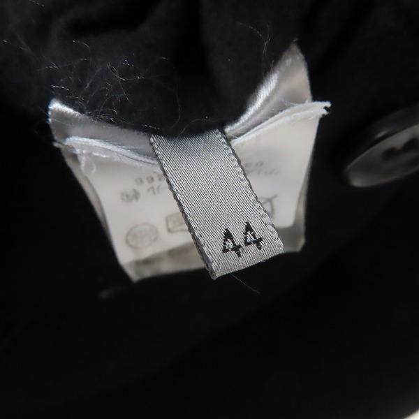 実際に弊社で買取させて頂いた【JPタグ】DIOR HOMME/ディオールオム 08AW Pコート/ピーコート エポーレット 8H3141950315/44の画像 3枚目