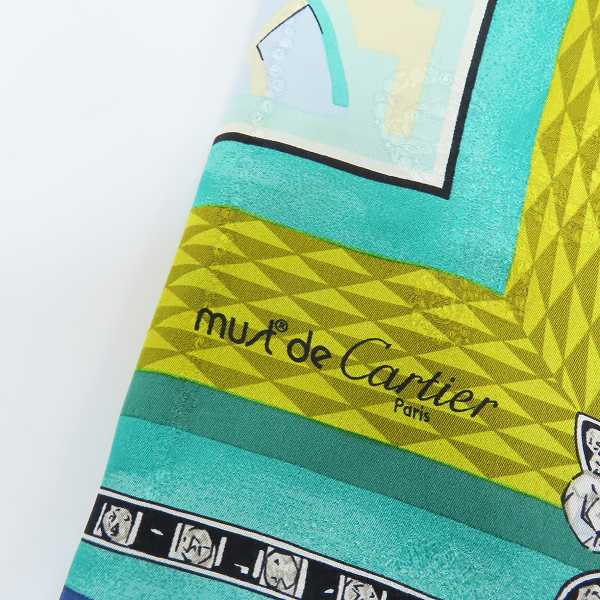 実際に弊社で買取させて頂いたCartier/カルティエ シルクスカーフの画像 1枚目