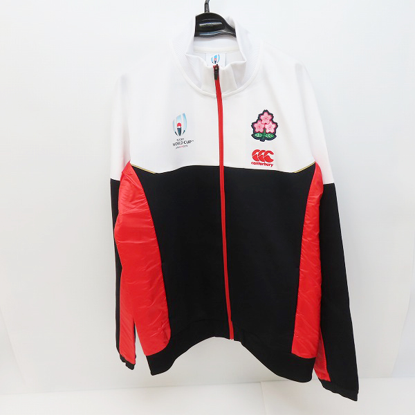 実際に弊社で買取させて頂いたCANTERBURY/カンタベリー RWC2019 JAPAN ANTHEM JACKET アンセムジャケット/VWT49530/4L