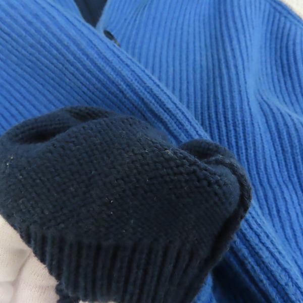 実際に弊社で買取させて頂いたMaison Martin Margiela/メゾンマルタンマルジェラ 10 14SS ショールカラー リブニット カーディガン S50GP0022/Sの画像 7枚目