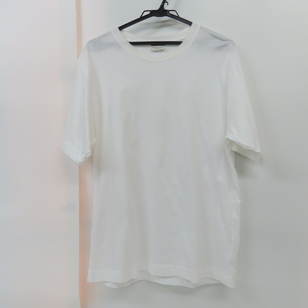 実際に弊社で買取させて頂いたDRIES VAN NOTEN/ドリスヴァンノッテン 半袖Tシャツ ホワイト/XL