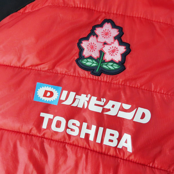 実際に弊社で買取させて頂いたCANTERBURY/カンタベリー ラグビー ワールドカップ 日本代表 クイーンズ インサレーション 中綿ジャケット R78049JP/4Lの画像 7枚目