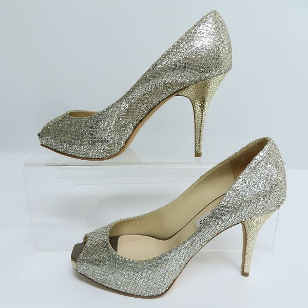 実際に弊社で買取させて頂いたJIMMY CHOO/ジミーチュウ パンプス ヒール 38の画像 3枚目