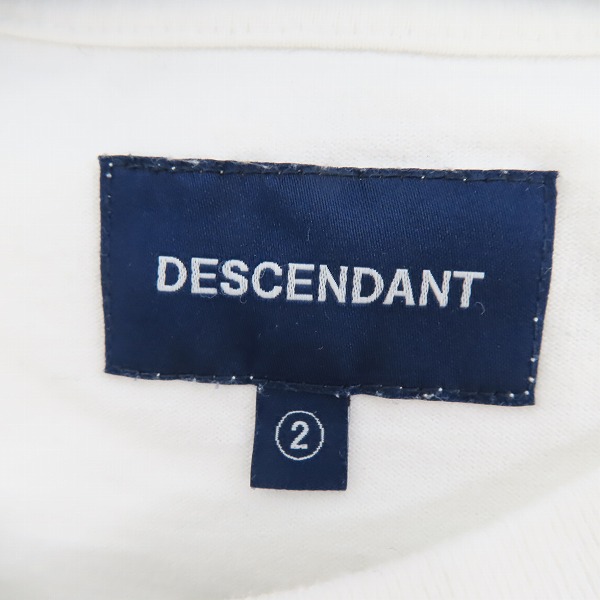 実際に弊社で買取させて頂いたDESCENDANT/ディセンダント クジラロゴ 半袖 Tシャツ カットソー/2の画像 2枚目