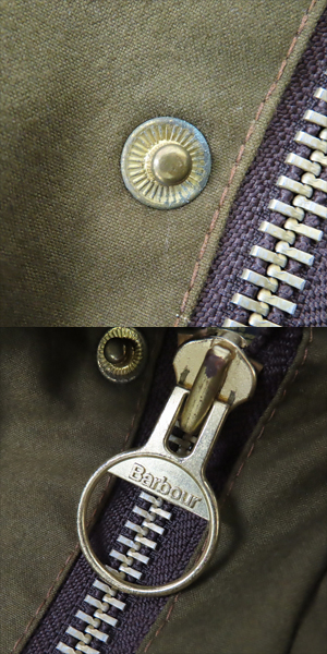 実際に弊社で買取させて頂いたBarbour/バブアー A50 MOORLAND JACKET/ムーアランド オイルド ジャケット/C38の画像 6枚目