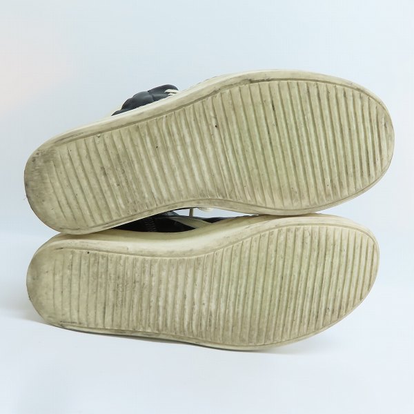 実際に弊社で買取させて頂いたRICK OWENS/リックオウエンス GEOBASKET ジオバスケット ハイカットスニーカー/43の画像 2枚目