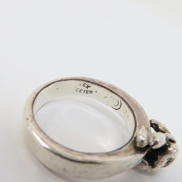 実際に弊社で買取させて頂いたALEX STREETER/アレックスストリーター the wokerリング 20.5号の画像 6枚目