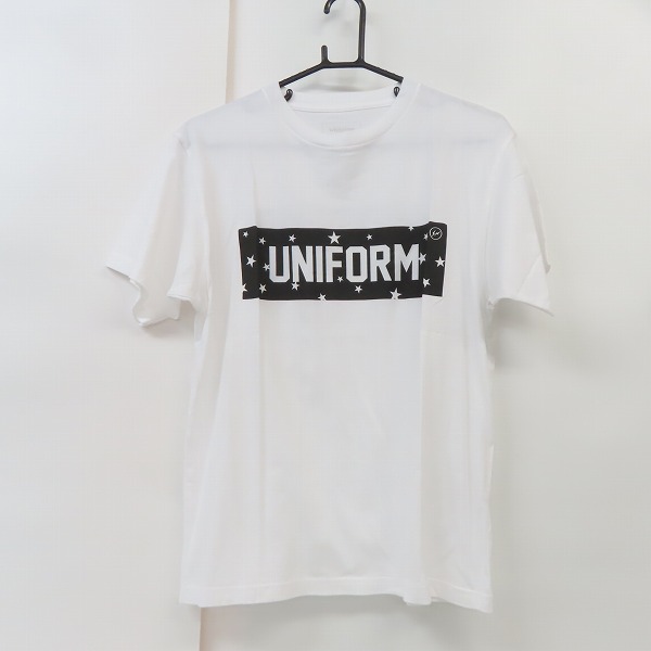 実際に弊社で買取させて頂いた【未使用】uniform experiment/ユニフォームエクスペリメント ロゴTシャツ UE-170078/1