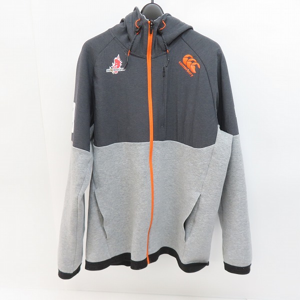 実際に弊社で買取させて頂いたCANTERBURY/カンタベリー SUNWOLVES/サンウルブズ パーカー/R48035SR/3L
