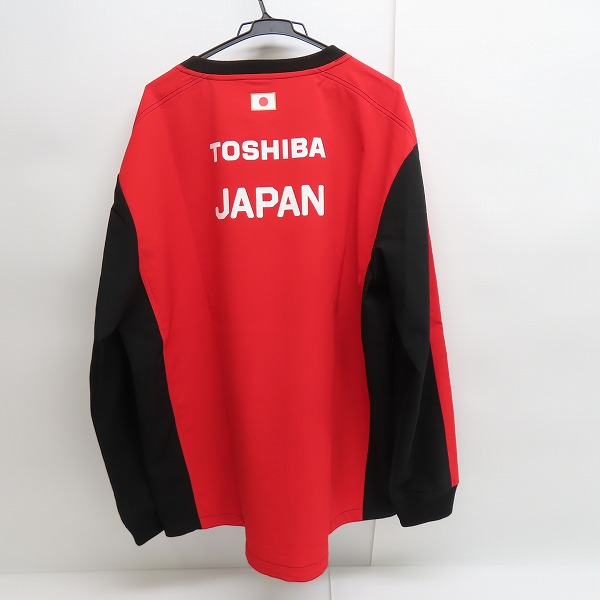 実際に弊社で買取させて頂いたCANTERBURY/カンタベリー ラグビー日本代表 ジャパンプラクティスプルオーバー/R71801JP/5Lの画像 1枚目