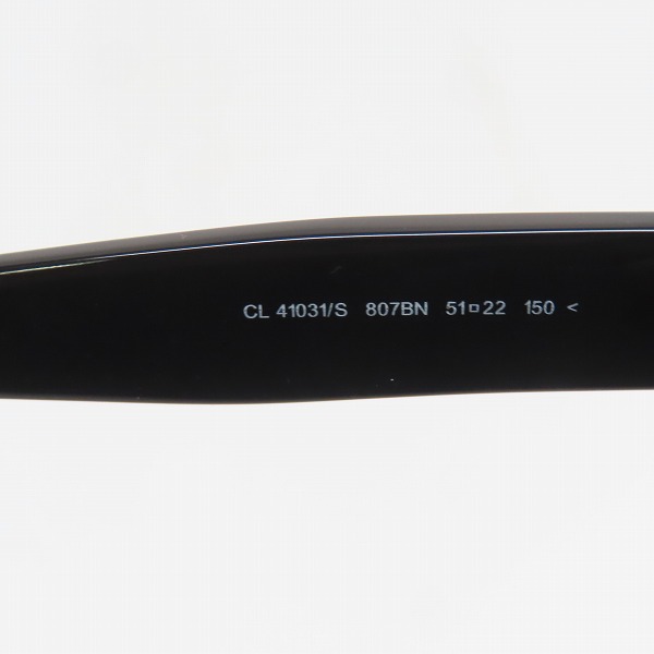 実際に弊社で買取させて頂いたCELINE/セリーヌ フルリム サングラス CL41031の画像 7枚目