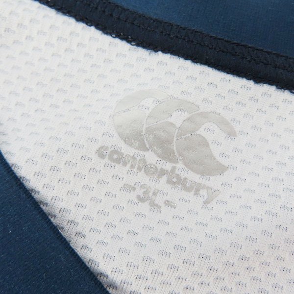 実際に弊社で買取させて頂いたCANTERBURY/カンタベリー ラグビー 日本代表 公式レプリカ オルタネートジャージ/ウェア/VCR39011/3Lの画像 2枚目