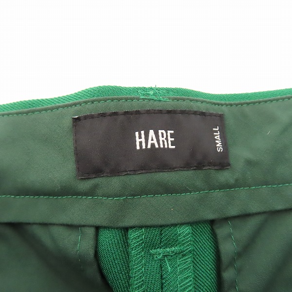 実際に弊社で買取させて頂いたHARE/ハレ カラースリム フレアパンツ HA010352AD/Sの画像 3枚目